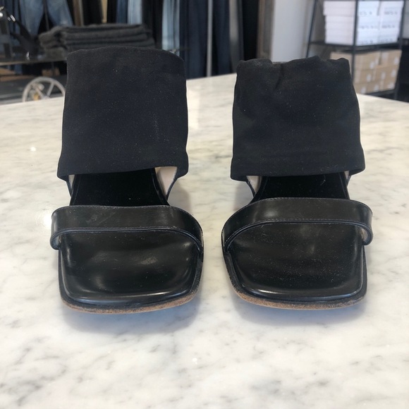 Authentic Ferragamo Block Heel w/ Square Toe - Picture 3 of 7